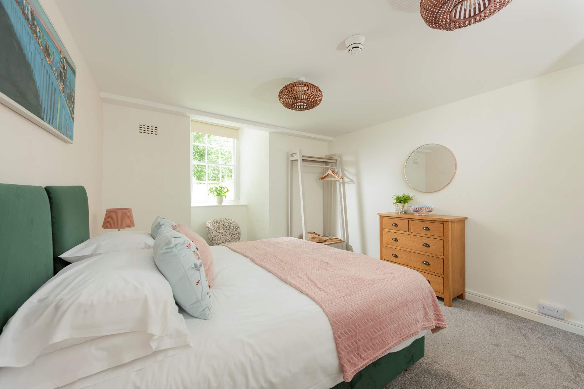 Wake refreshed in this tranquil setting.