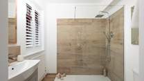 And here's another en suite shower-room with a large walk-in shower.