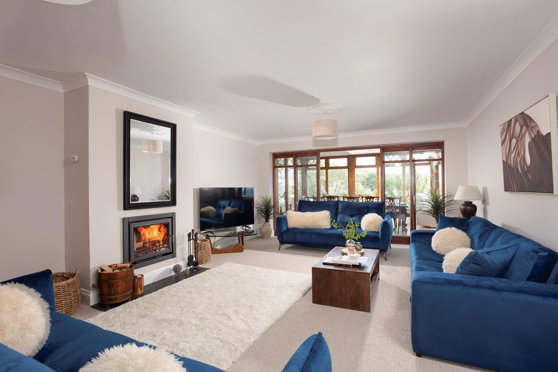 The lounge is a fabulous room for everyone to gather.