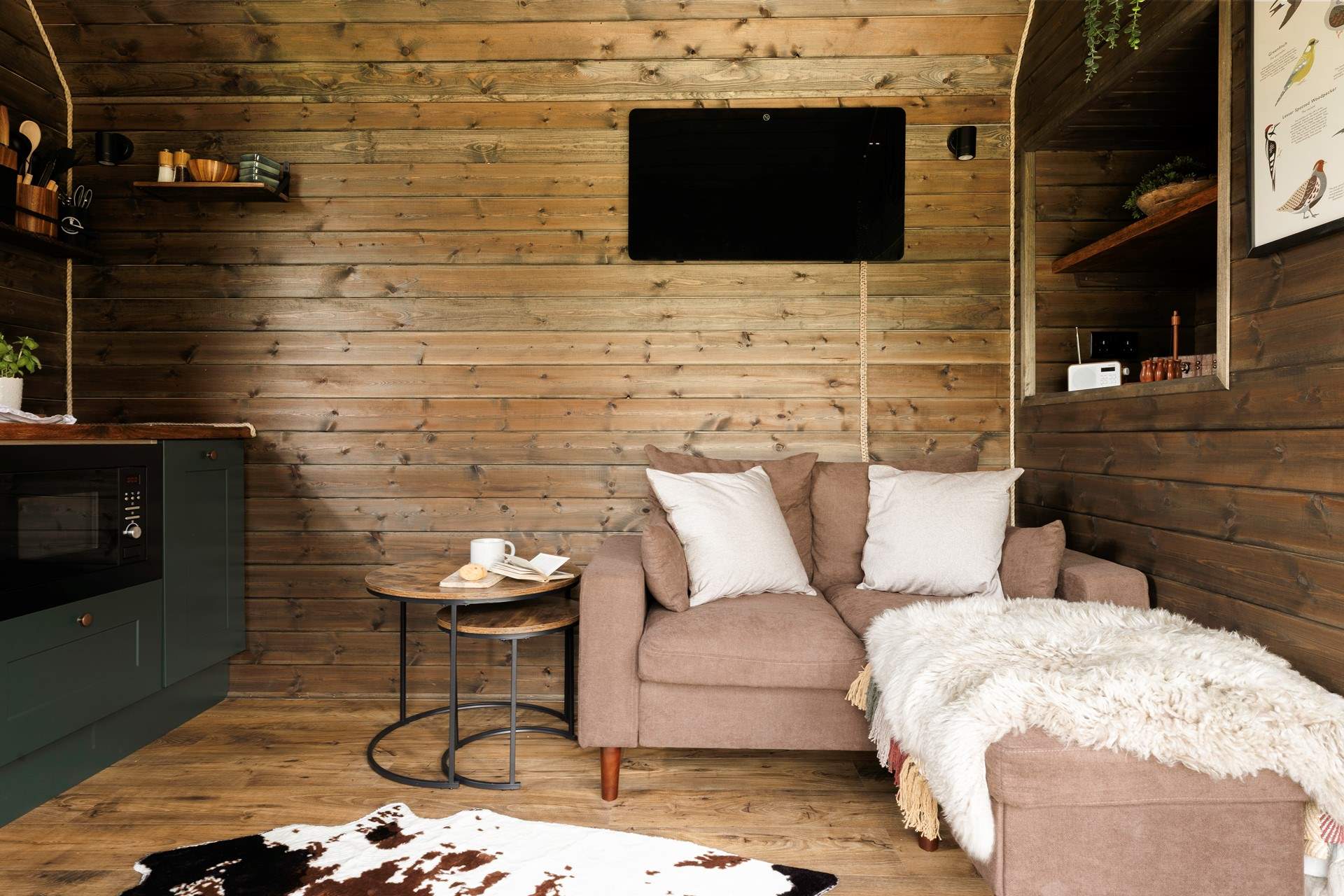 Sink into comfort and make yourself at home.