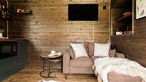 Sink into comfort and make yourself at home.