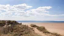 Westward Ho! promises a magical mix of soft sand and beachfront cafes.