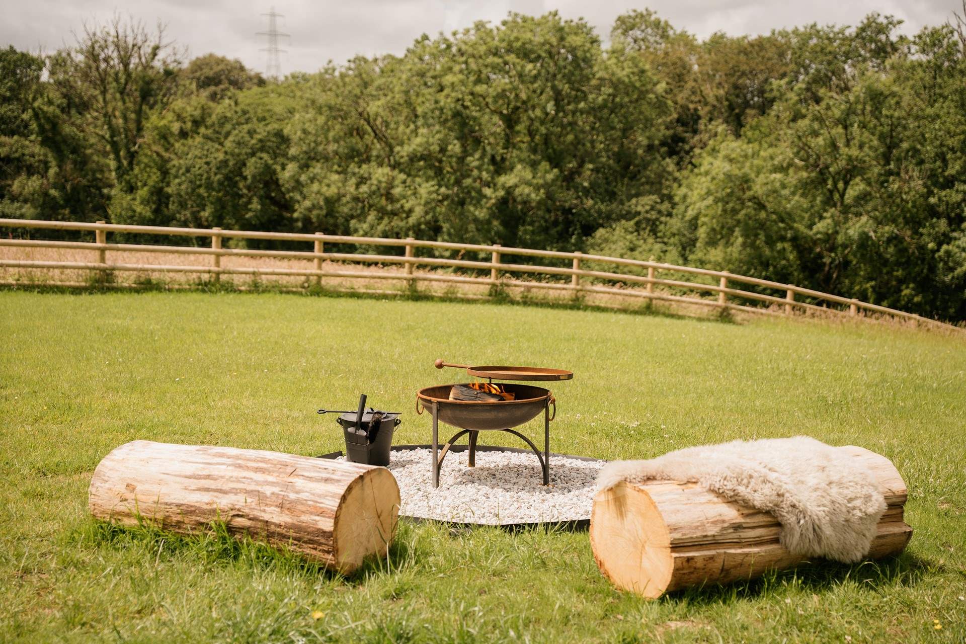 Magical fireside moments await...