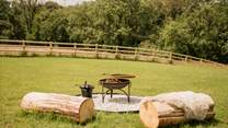 Magical fireside moments await...