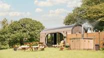 Introducing Ebony, a dog-friendly hidden haven nestled in the heart of Devon.