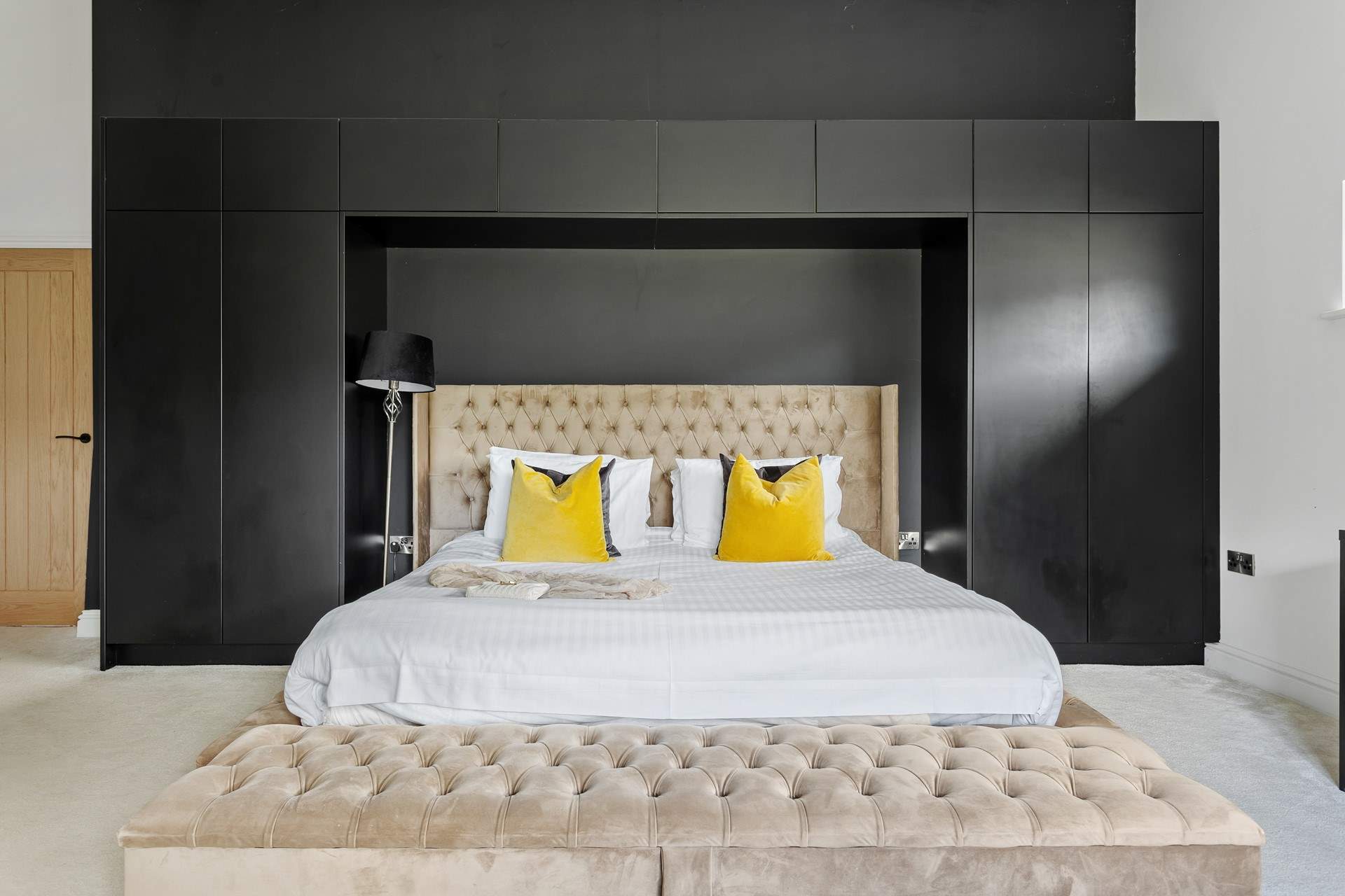 A super-king size bed awaits in bedroom 1.
