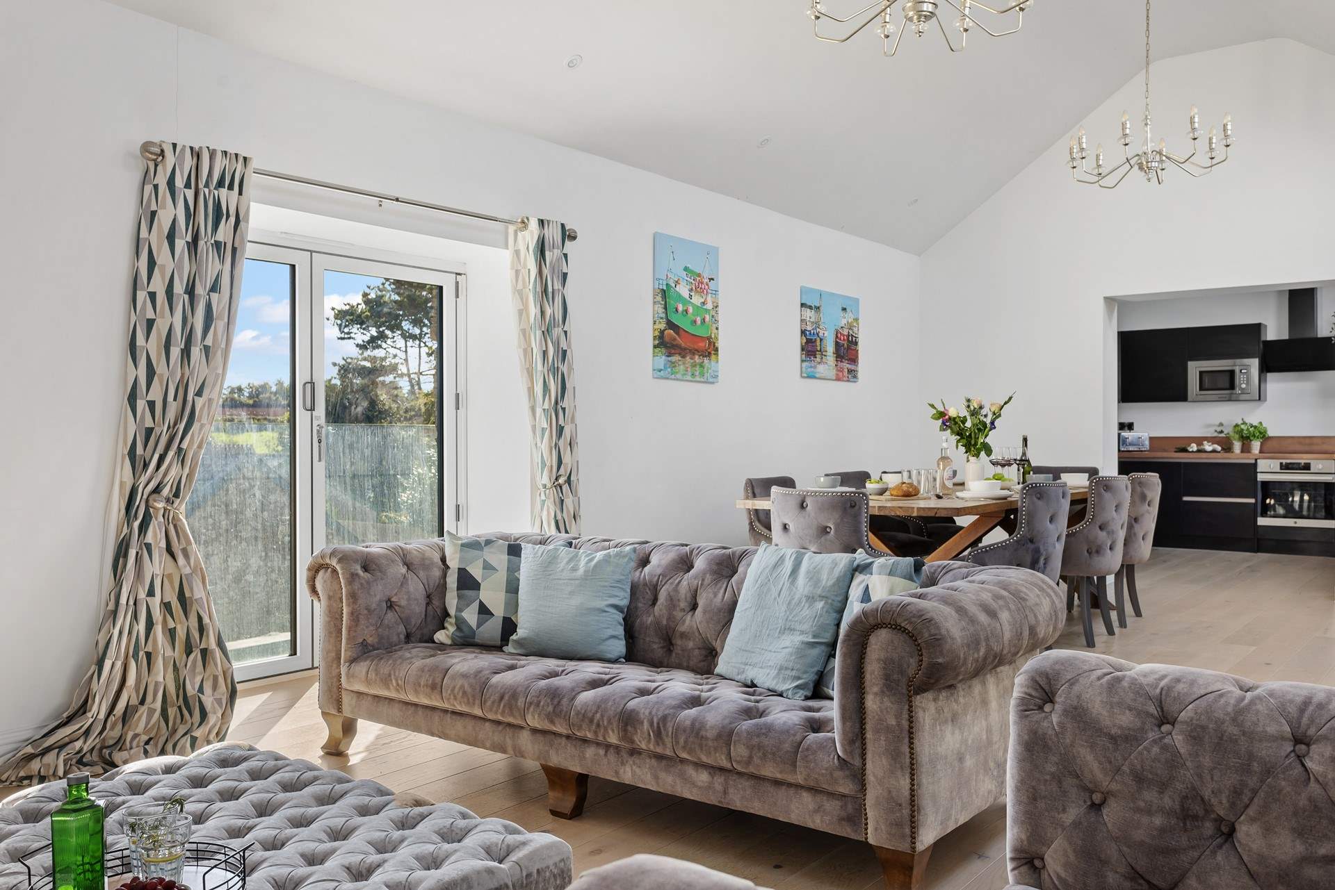 Chill out and relax in the lounge area.