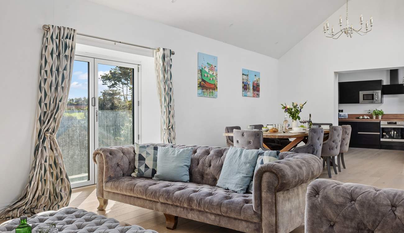 Chill out and relax in the lounge area.