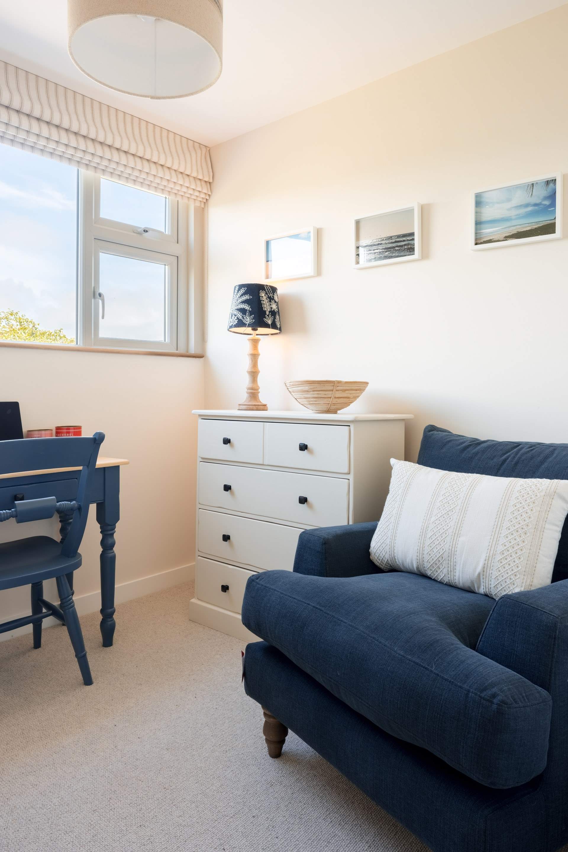 There's also a rather lovely reading nook.