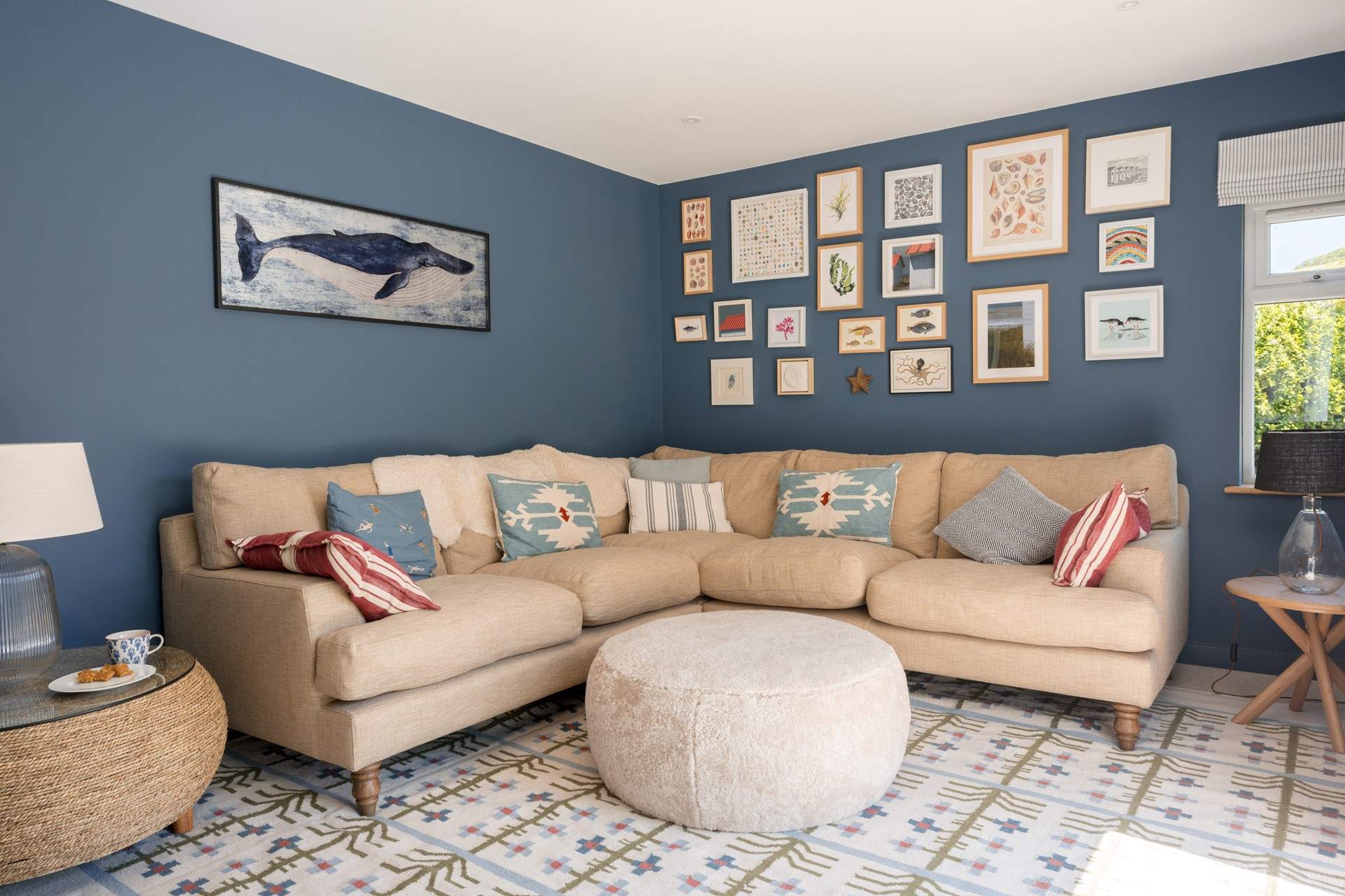 The television room will become your go-to spot for family film nights.