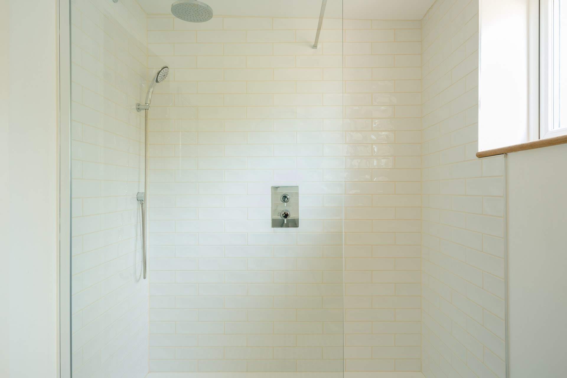 The joy of shower time in your own en suite.
