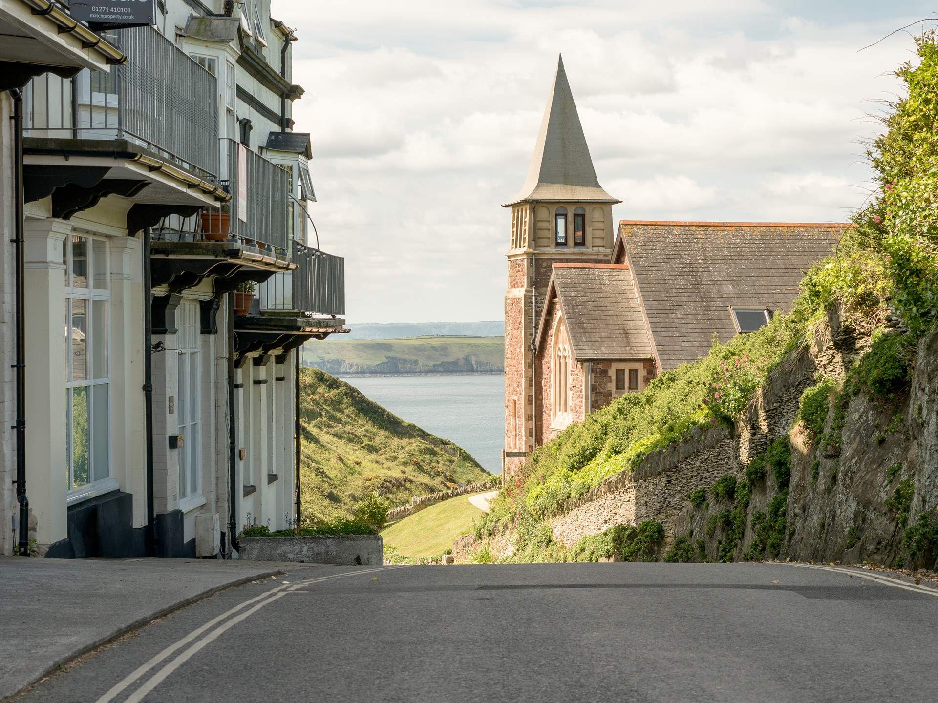 You are never far from the sea in north Devon.