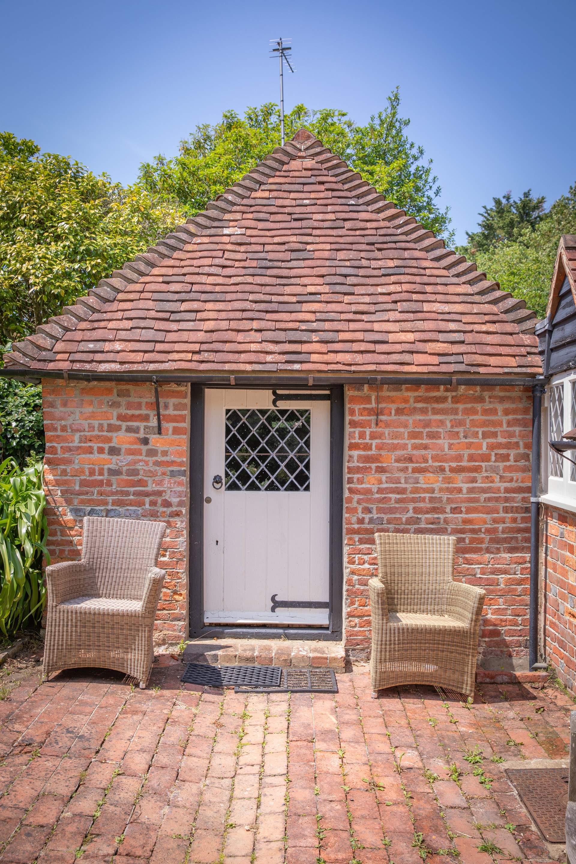 Seating outside bedroom 1.
