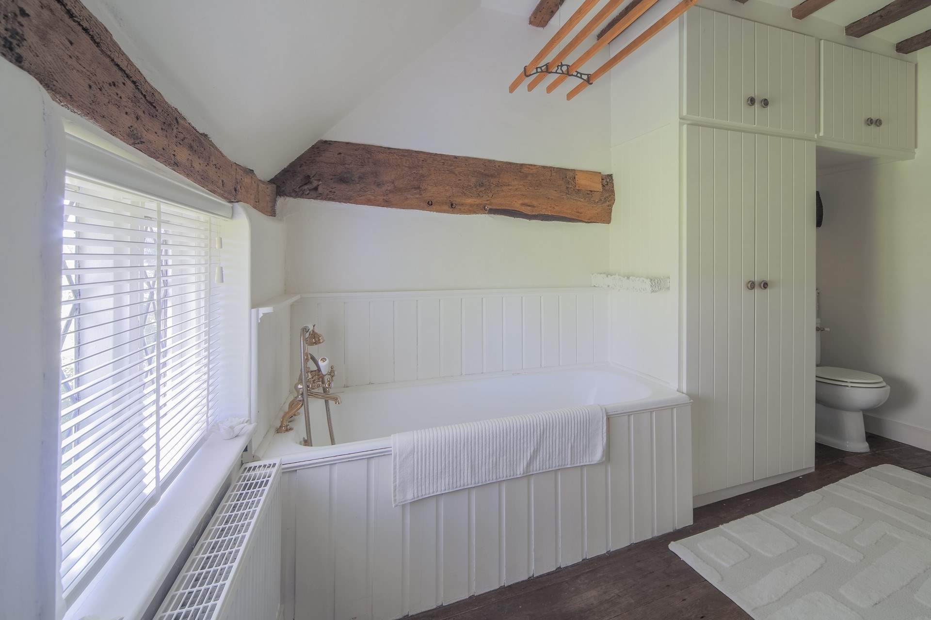 With en suite bathroom.