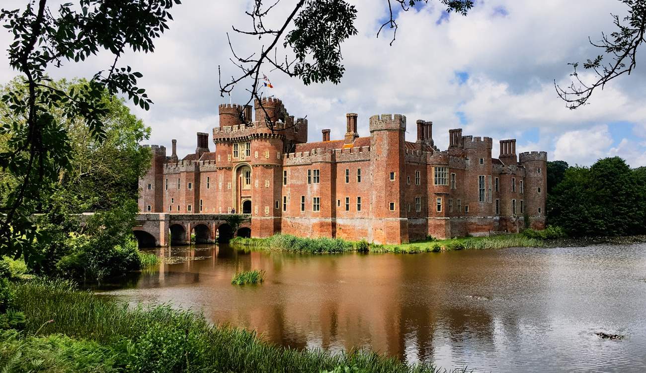 Explore Herstmonceux Castle.