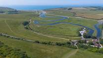 The beautiful Cuckmere Haven.