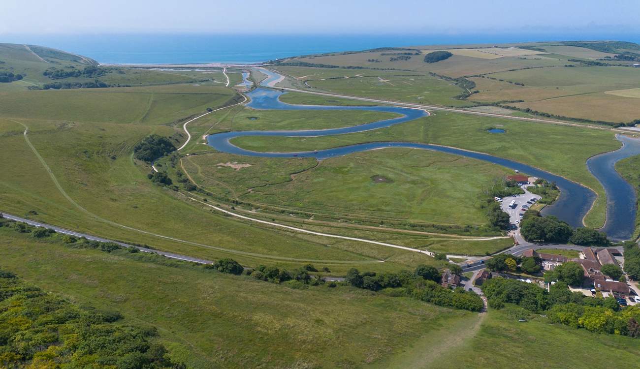 The beautiful Cuckmere Haven.