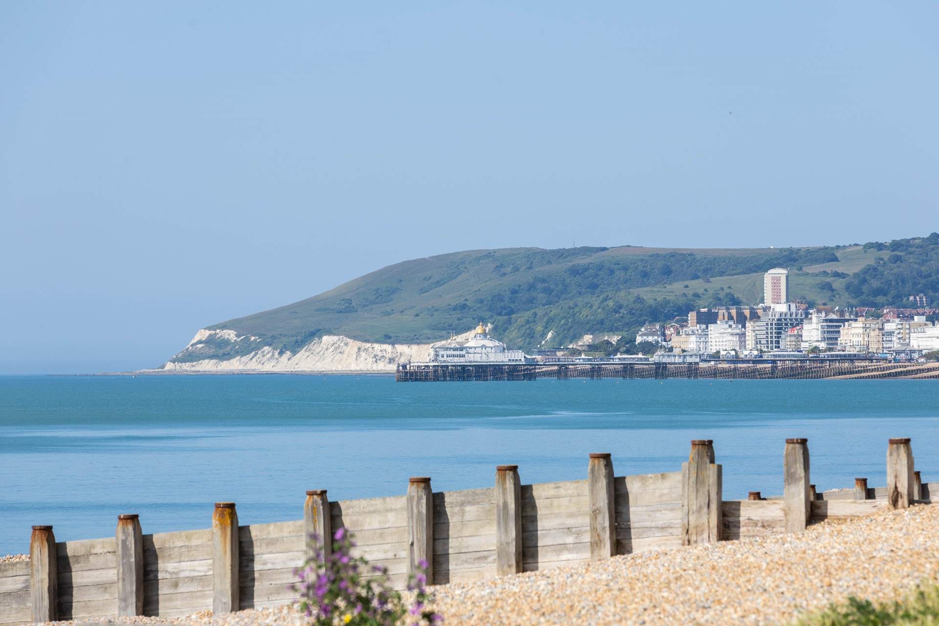 Visit the sunshine coast of Eastbourne with its iconic pier and access to the South Downs.