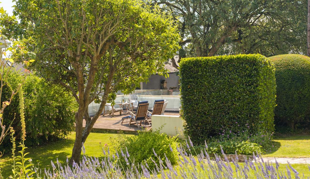 Such a pretty garden from all angles...