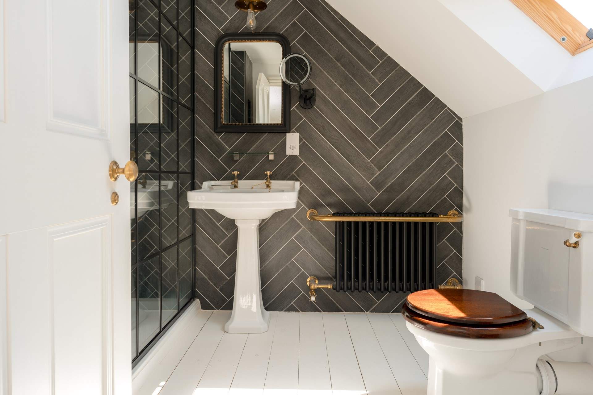 The en suite shower-room to the primary bedroom is just gorgeous...