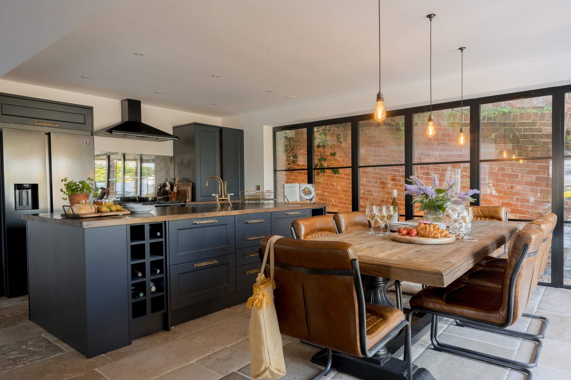 Every inch of this home showcases spectacular interiors.