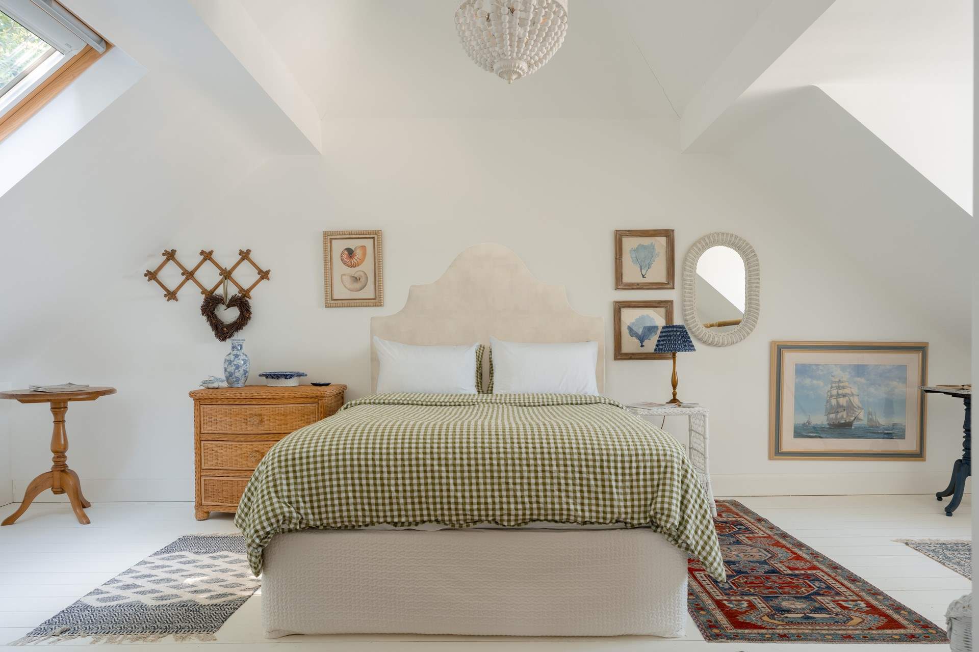 Bedroom 1 is very special with its vaulted ceiling, sea views and luxury en suite. Choosing the perfect bedroom in this home will be a nice problem to have!