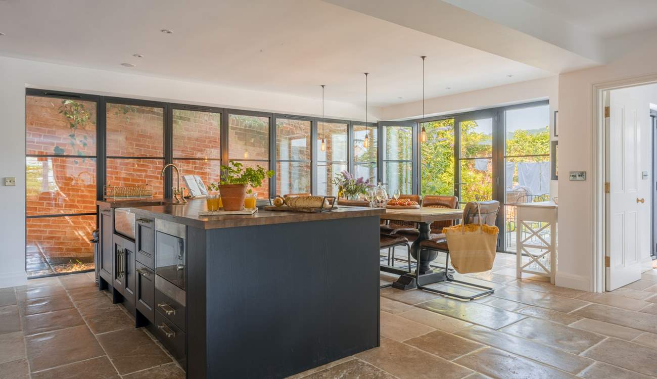 From the front door and down the hall you are greeted by the open plan kitchen/diner which really is the heart of this home and the perfect spot for everyone to gather.