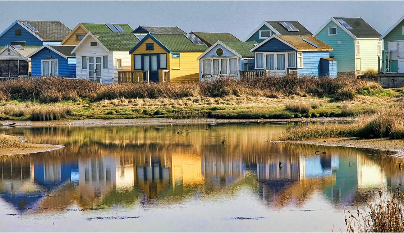 Try a walk up over Hengistbury Head to see the colourful beach huts and beaches of Mudeford.