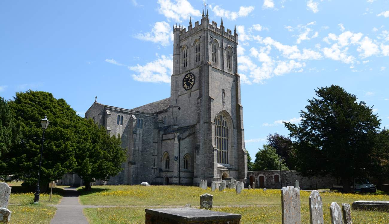 A visit to the historic Christchurch Priory and a walk along the river is a lovely way to spend an afternoon.