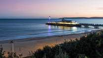 Bournemouth with its miles of golden sands and famous pier is just a short drive away.