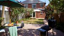 The garden at Lavender Cottage is very special. Incredibly quiet, enclosed and private with a lawn and patio to enjoy.