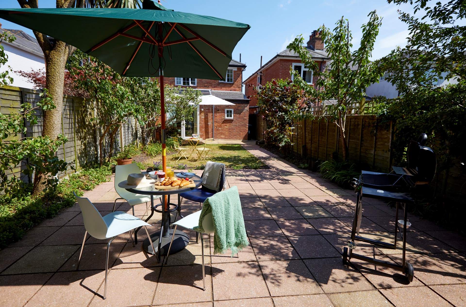 The garden is a real oasis....