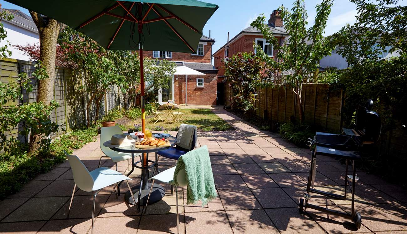 The garden is a real oasis....