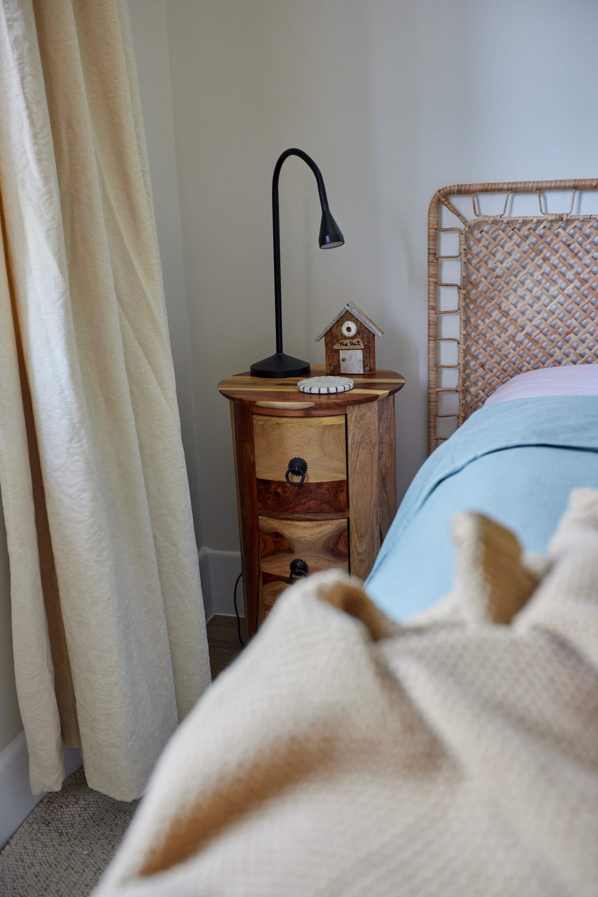 Styling choices that enhance the sense of calm that this coastal cottage creates...