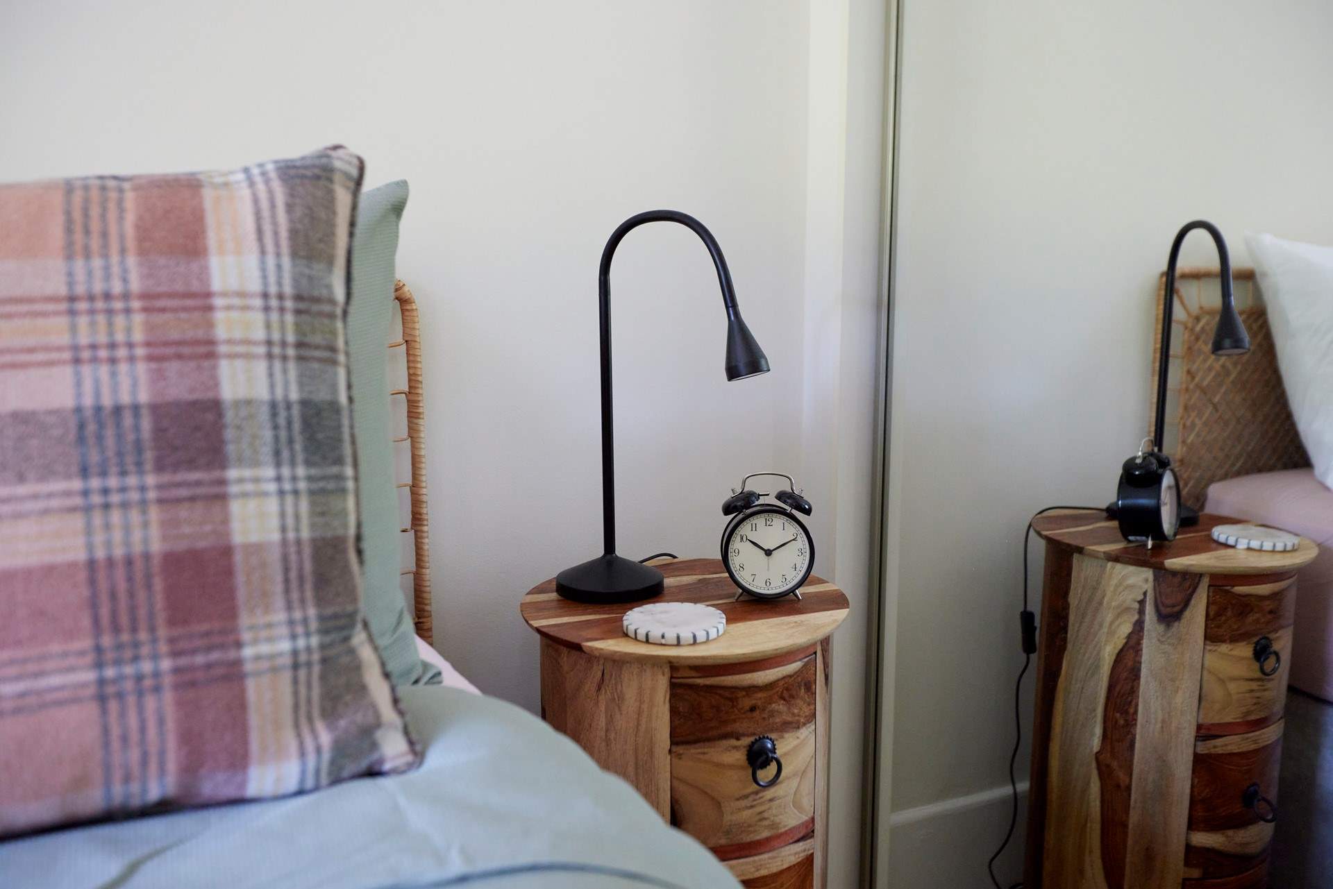 This home is so quiet that you may well need to set an alarm.
