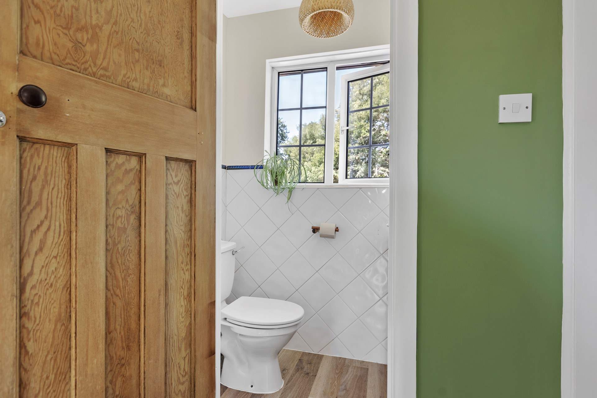An extra WC upstairs is always handy.