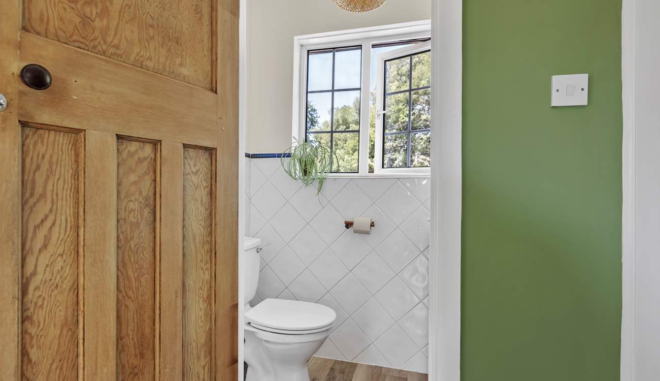 An extra WC upstairs is always handy.