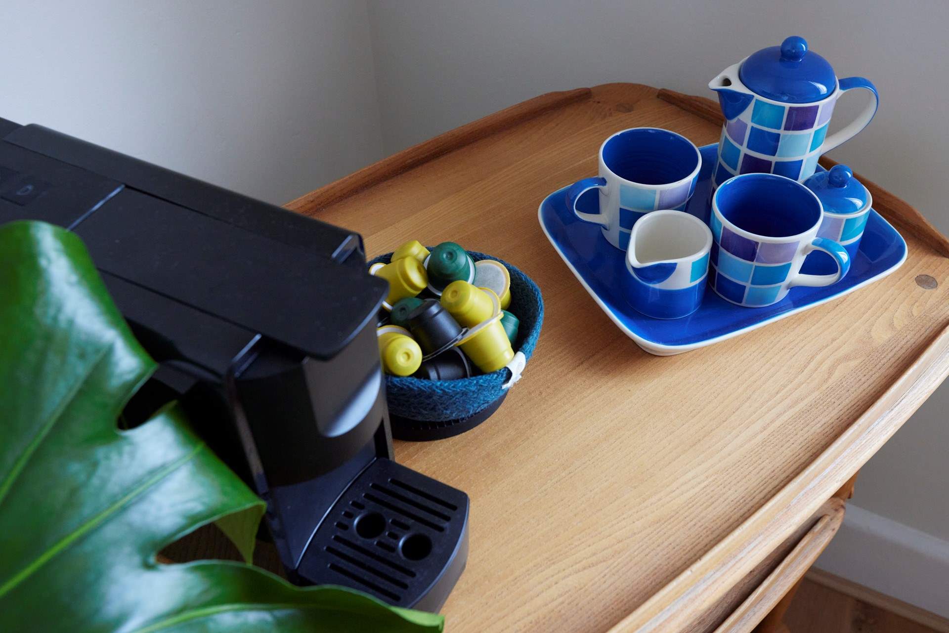 The dining-area is the perfect spot for your morning coffee...