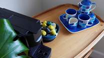 The dining-area is the perfect spot for your morning coffee...