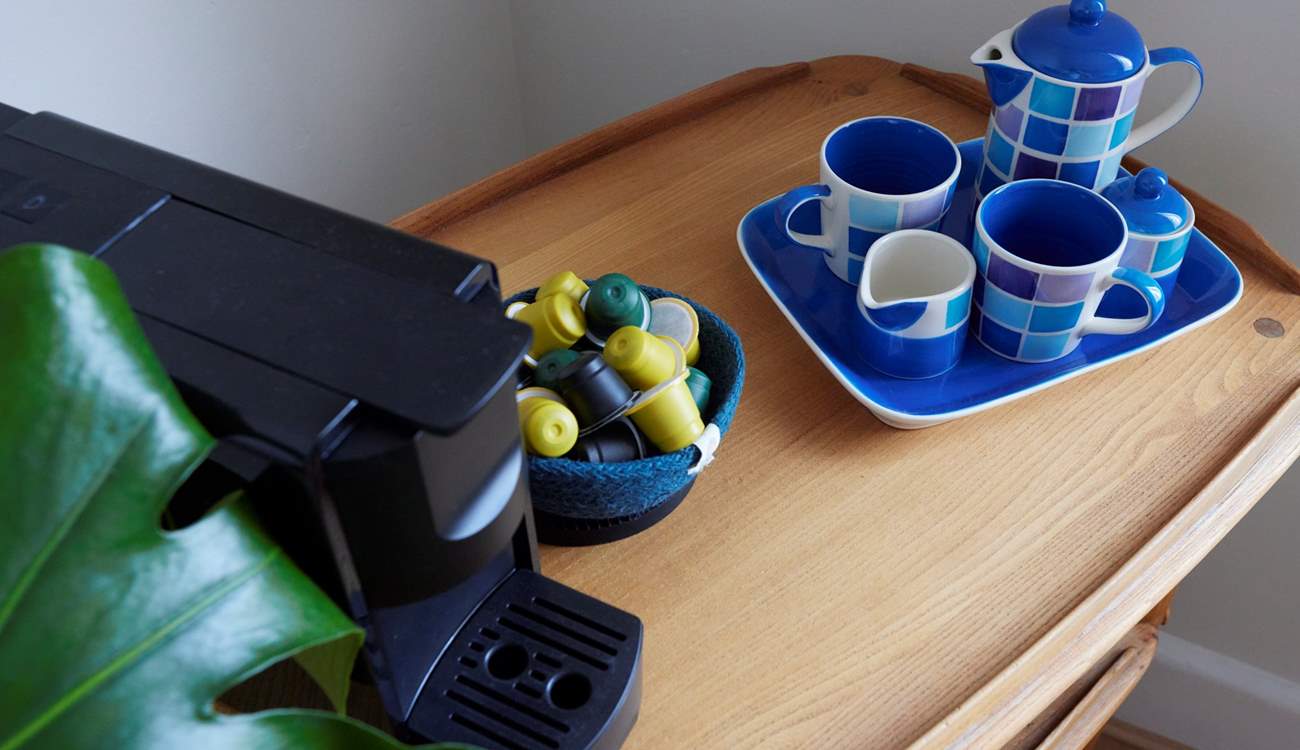 The dining-area is the perfect spot for your morning coffee...