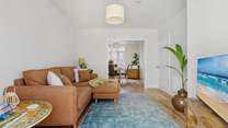 The open plan design makes for a perfect socialising space.
