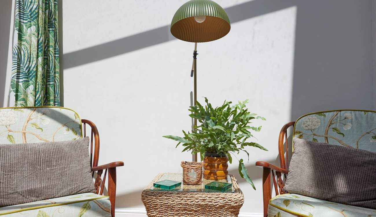 Lots of cleverly chosen spots to put your feet up and maybe grab forty winks?