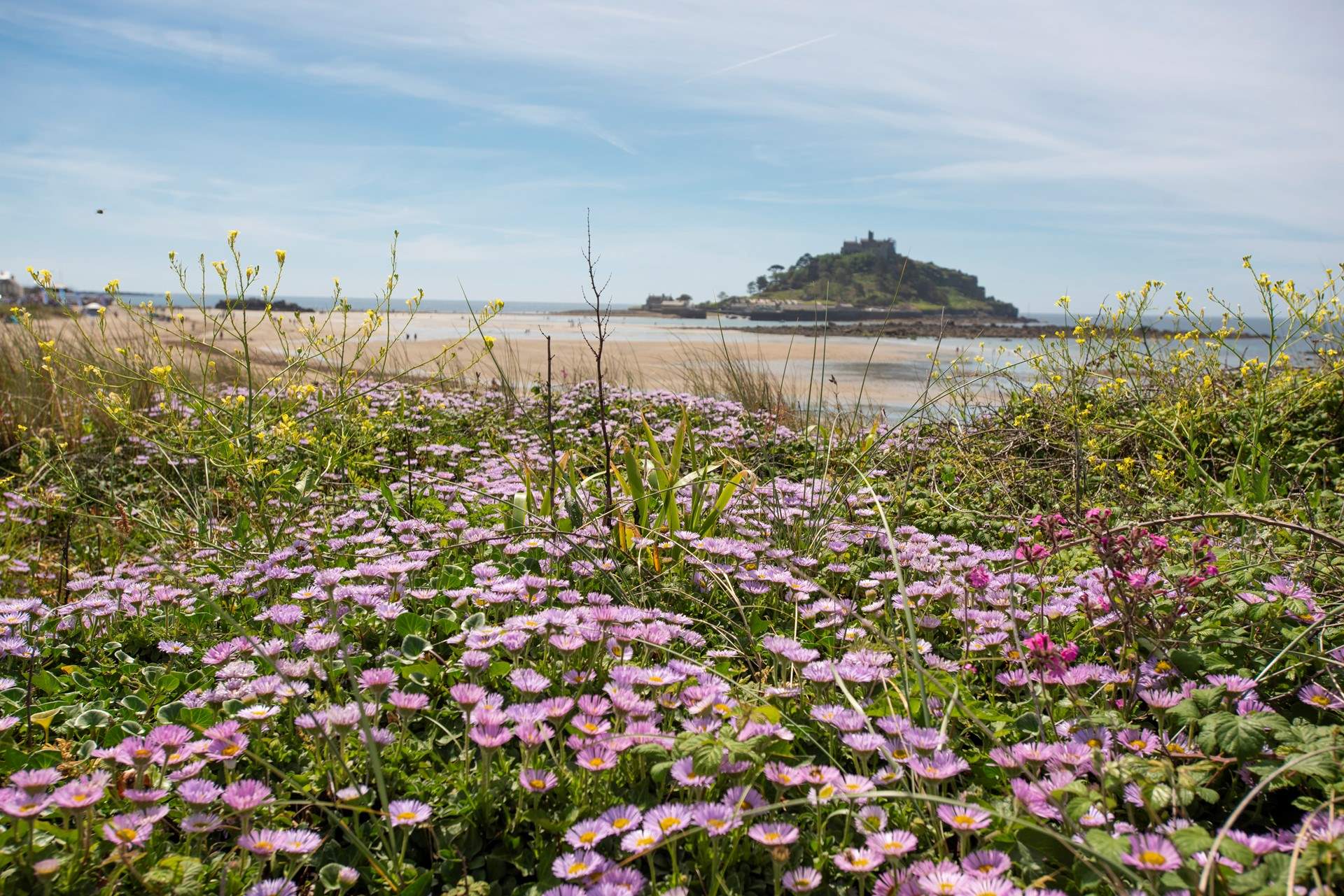 Cross the causeway and visit St Michael's Mount in Marazion or spend the day on the sandy beach.