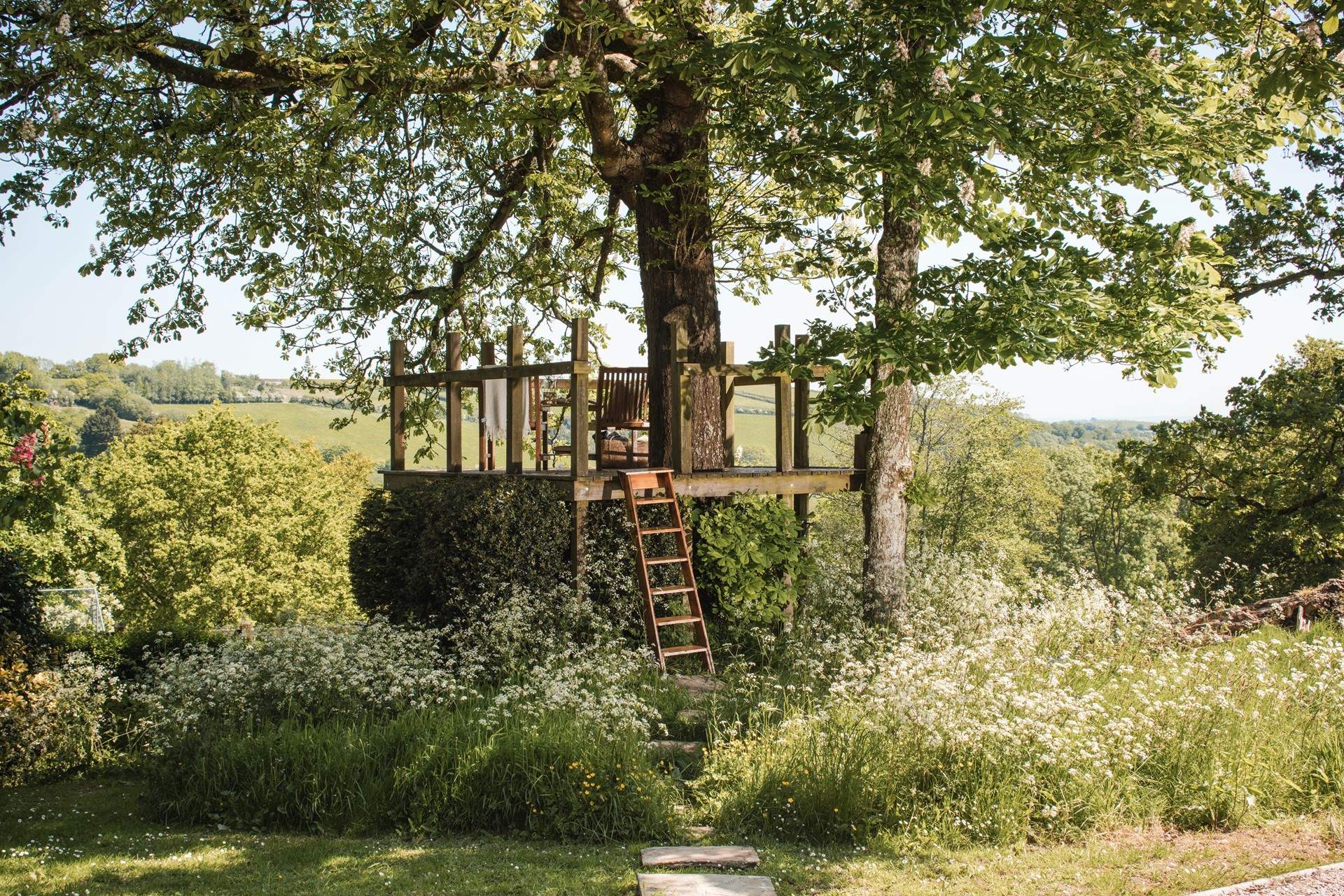 What a magical spot to enjoy the views from.