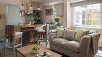 The open plan design means the chef will never be on their own.