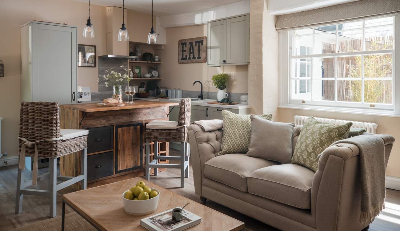 The open plan design means the chef will never be on their own.
