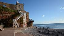 There are numerous beaches within easy reach - this is Sidmouth.