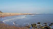 Dawlish Warren offers a large stretch of sandy coastline.