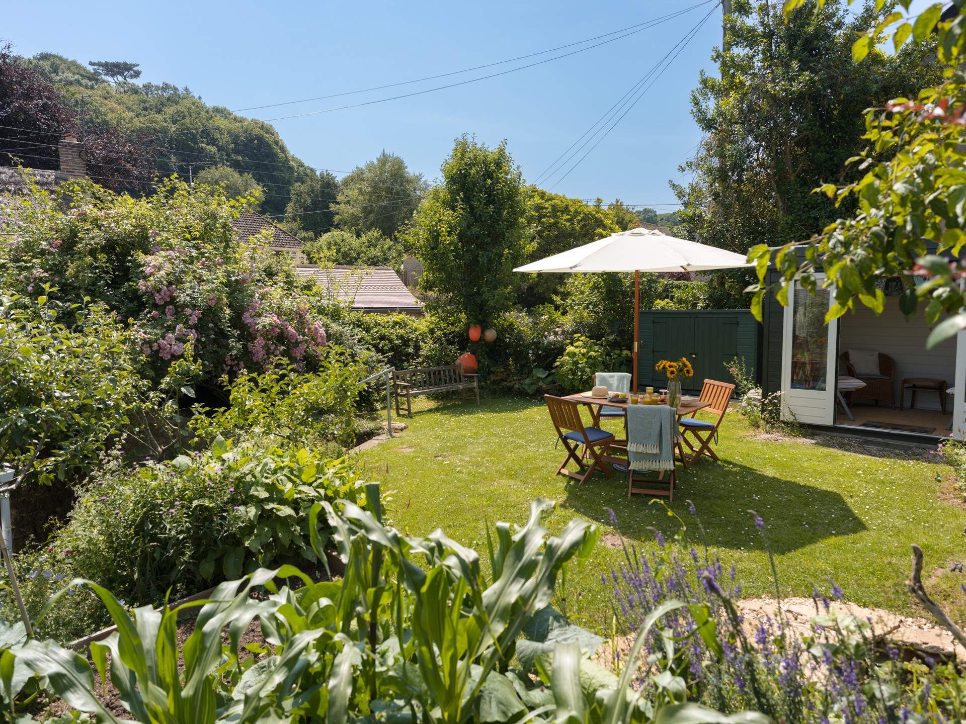 This garden is a dreamy place to while away the hours surrounded by the sounds of nature.