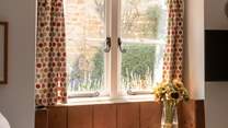 How many hours could you spend gazing out from here?